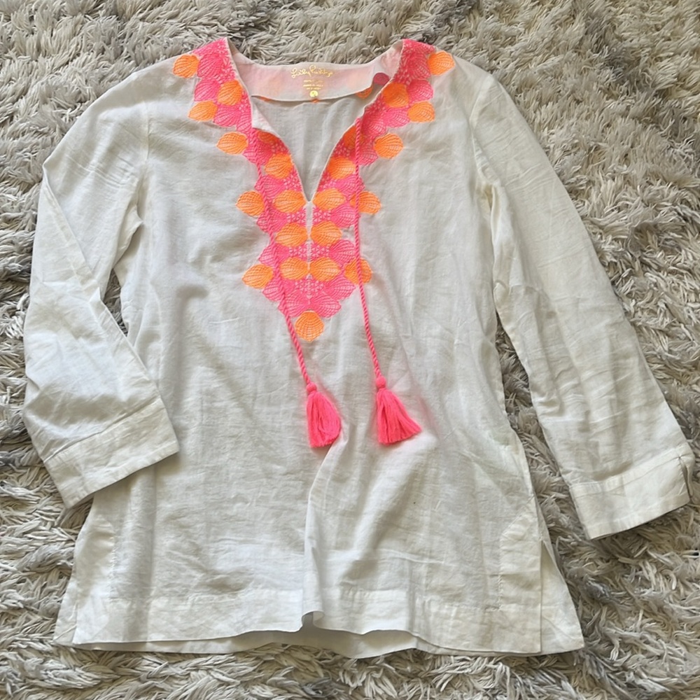 Linen blouse - Picture 2 of 8